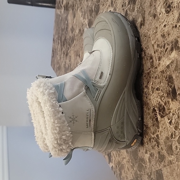 MERRELL Winterlude Zip Grey Performance footwear Woman's Size 9.5 - Picture 3 of 8